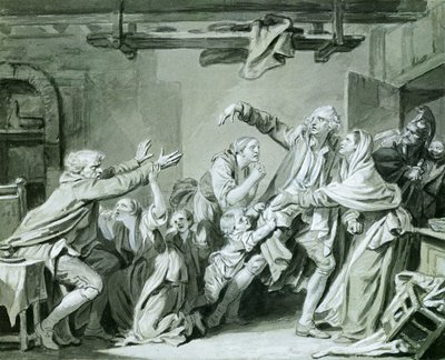 A Father Curses His Ungrateful Son, 1777 by Jean Baptiste Greuze